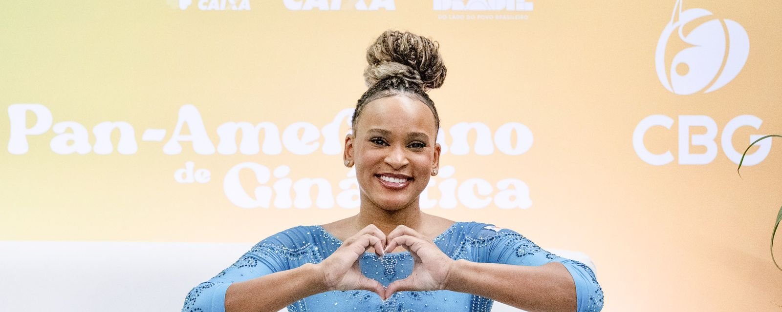 Rebeca Andrade retorna após quase dois anos e conquista ouro inédito no salto no Pan de ginástica - Imagem do artigo
