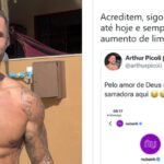 Arthur Picoli diz que limite do cartão Nubank segue em R$ 2,3 mil cinco anos após BBB 21