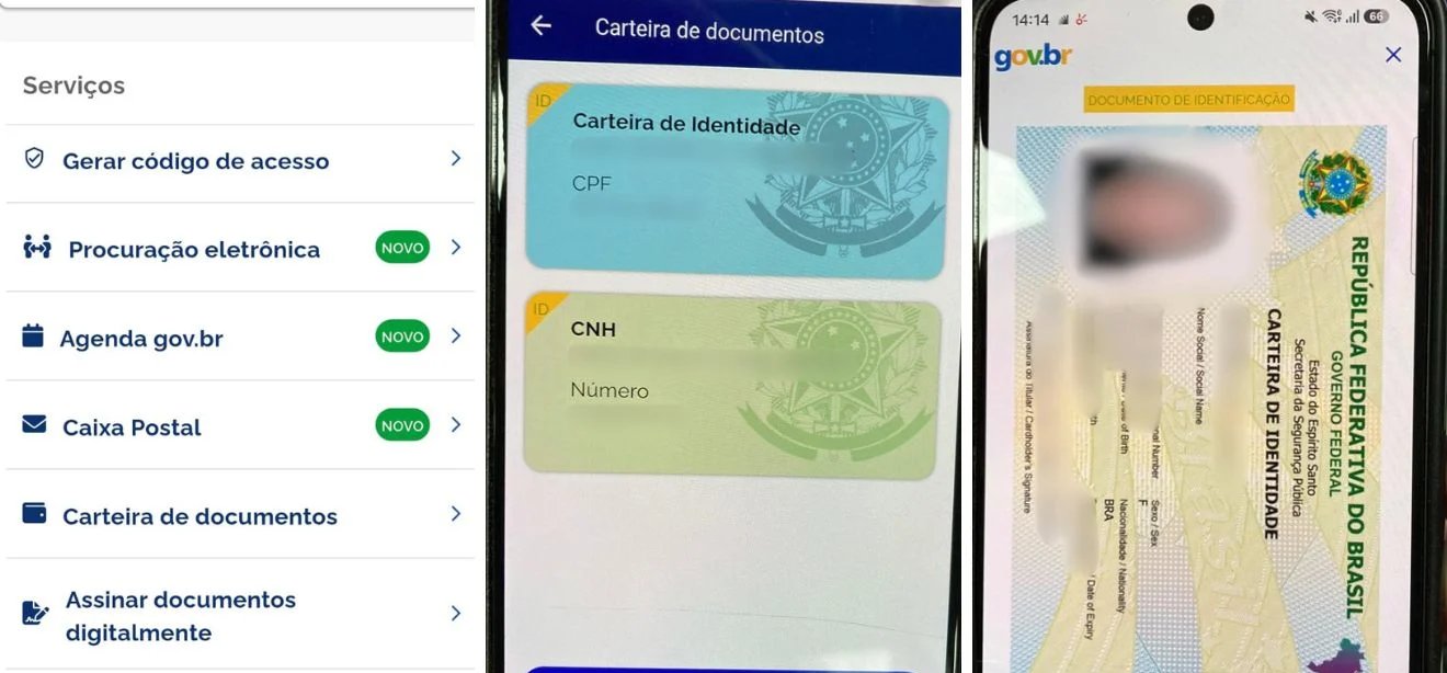 Nova Carteira de Identidade Nacional pode ser acessada no app Gov.br; veja como ativar - Imagem do artigo