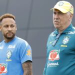 Neymar recuperado pode começar como titular do Brasil diante da Escócia, afirma Ancelotti
