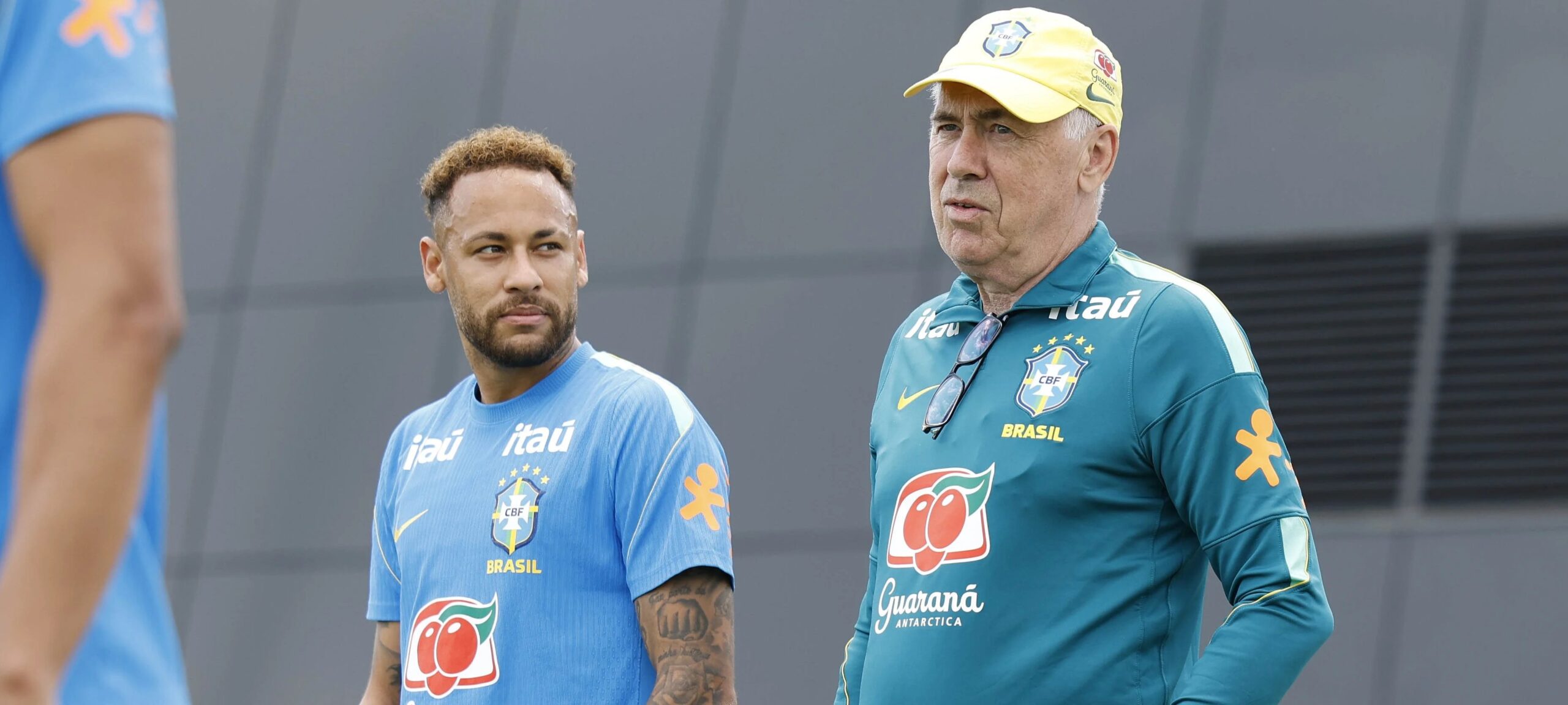 Neymar recuperado pode começar como titular do Brasil diante da Escócia, afirma Ancelotti - Imagem do artigo