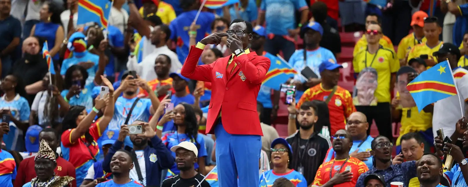 Torcedor congolês incorpora Lumumba na Copa de 2026 e exalta legado pan-africanista - Imagem do artigo