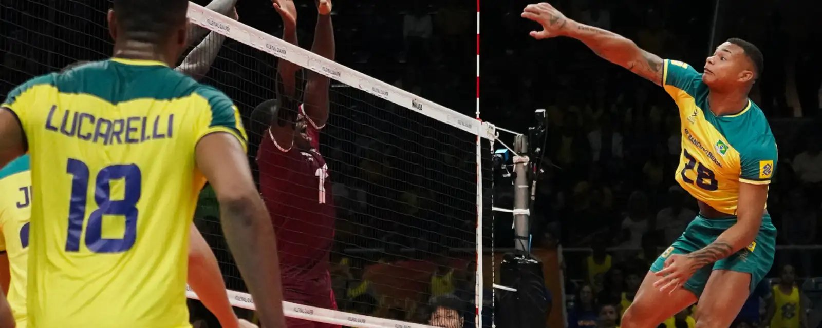 Brasil enfrenta Itália para se recuperar na Liga das Nações de Vôlei - Imagem do artigo