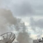 Princípio de incêndio mobiliza Corpo de Bombeiros no Centro de Vitória