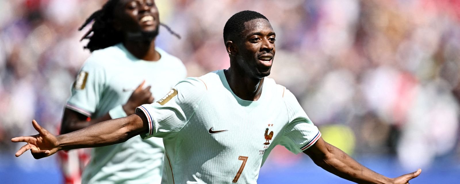França derrota Noruega com três gols de Dembélé e garante liderança - Imagem do artigo