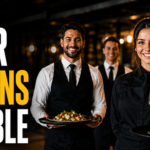 Restaurantes e hotéis abrem centenas de vagas imediatas para atendentes de salão