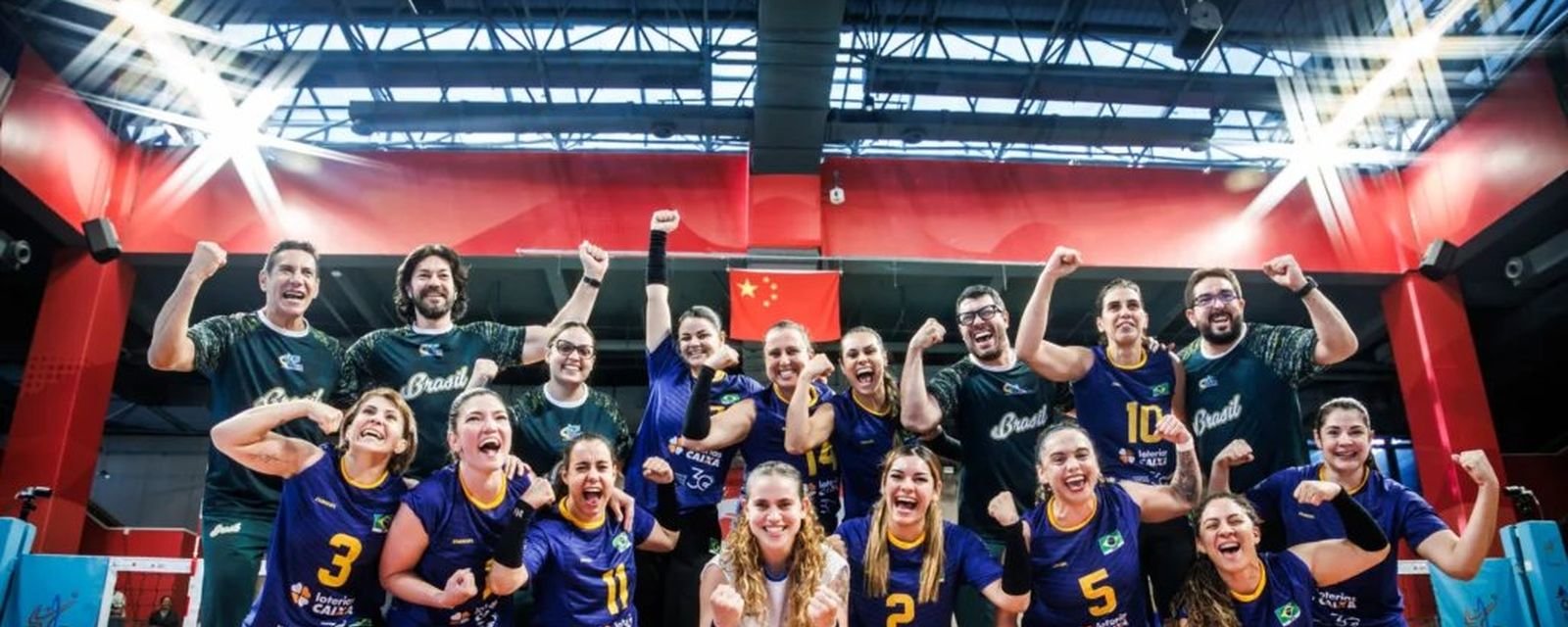 Brasil supera China e garante vaga na final do Mundial de vôlei sentado - Imagem do artigo