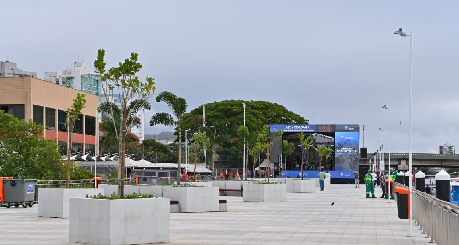 Primeira etapa da nova orla do Canal de Camburi é inaugurada em Vitória - Imagem do artigo