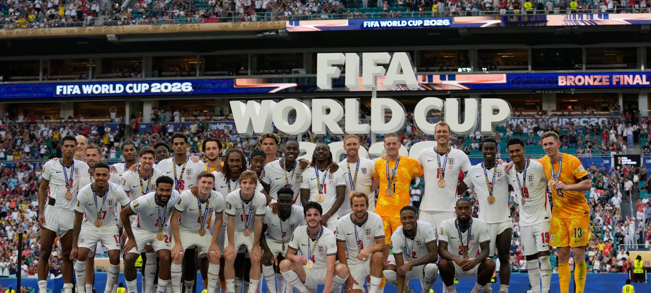 Inglaterra supera França em duelo com 10 gols e fica em terceiro na Copa do Mundo - Imagem do artigo