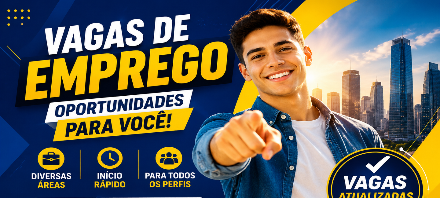 Vagas on-line são renovadas toda semana e cargos mais disputados fecham em poucas horas - Imagem do artigo