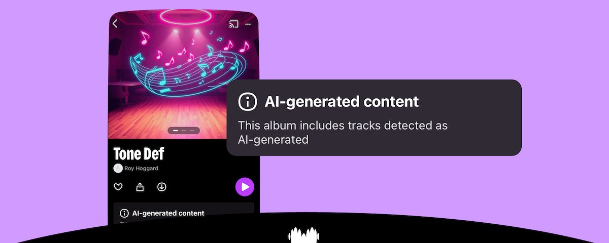 Deezer aponta que mais de 50% dos envios diários já são faixas geradas por IA - Imagem do artigo