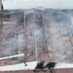 Incêndio destrói galpão do Arquivo do TJES na Serra; teto desaba e acervo é consumido pelas chamas Incêndio destrói galpão do Arquivo do TJES na Serra; teto desaba e acervo é consumido pelas chamas