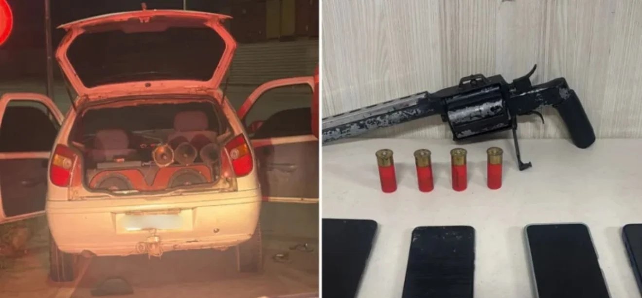 Trio é preso após roubar ciclista e tentar fugir pela Rodovia do Sol em Vila Velha - Imagem do artigo