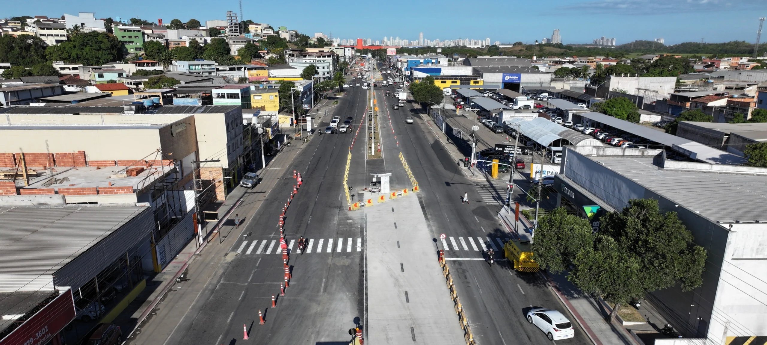 Primeiro dia de desvio na Avenida Carlos Lindenberg não registra congestionamentos - Imagem do artigo