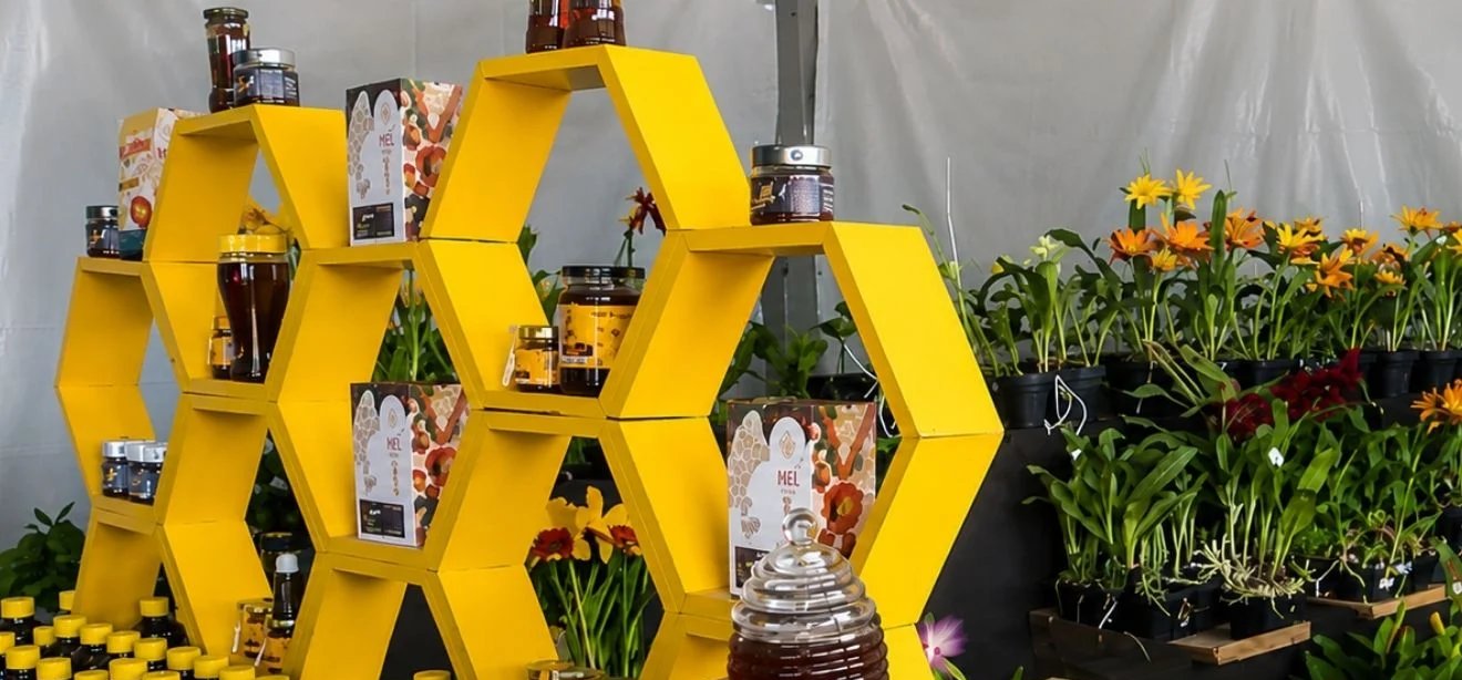 Mel de flor de café conilon chama atenção na Feira de Agronegócios da Cooabriel - Imagem do artigo
