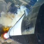 SpaceX lança primeiros satélites Starlink V3, mas novo teste do propulsor Super Heavy falha