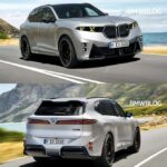 BMW Revela Detalhes do Novo X5 M Elétrico: Grille e Design em Debate