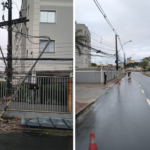 Acidente de Carro em Serra Causa Interrupção de Energia em Várias Residências Acidente de Carro em Serra Causa Interrupção de Energia em Várias Residências