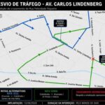 Fechamento de Cruzamento na Avenida Carlos Lindenberg Dura Dois Meses Fechamento de Cruzamento na Avenida Carlos Lindenberg Dura Dois Meses