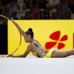 Geovanna Santos se recupera após estreia no Mundial de Ginástica Rítmica